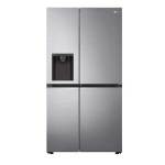 LG Side By Side Refrigerator Uvnano™ Door Cooling Multi Airflow Smart Diagnosis™ Platinum Silver – GC-J257SLSS