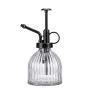 200ML Glass Plant Mister Spray Bottle - Transparent & Black