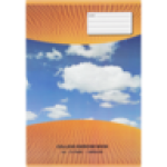 A4 Unruled College Exercise Book 72 Page
