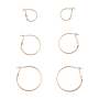 Goldair Gold Flat Sleeper Hoop Pack