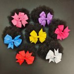 Adorable 4-INCH Hair Bun Set With Bow - 1PC 2PCS Colorful Hair Extension Buns For Women Versatile Party Hairstyling Accessory