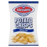 Messaris Lightly Salted Potato Crisps 125G