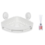 Triangular Bathroom Shelf With Suction Cups + 30ML Reed Aroma Diffuser