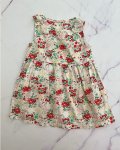 H&m White Floral Dress 9 12M