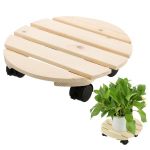 Mobile Plant Display Stand With Wheels