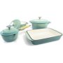 Fine Living - Lifestyle Cast Iron 7 Piece Mint