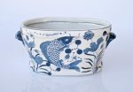 Blue Fish Design Footbath – 20X42X26