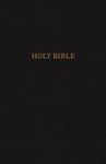 Kjv Thinline Reference Bible Bonded Leather Black Indexed Red Letter Edition Leather Fine Binding
