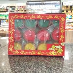 Red Yellow Green Wax Lamps 12S