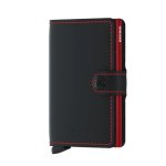 Secrid Miniwallet Matte Black & Red - Ys Travel Bags