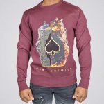 Pure Pino Burgandy Sweater