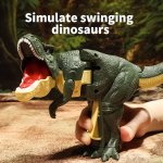 Interactive T-rex Dinosaur Toy With Roaring & Swinging Head - Perfect For Relax Pranks & Gifts On Christmas Halloween Thanksgivi