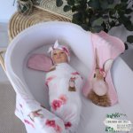 Wrap Set Swaddle Set Bubblegum Bunny
