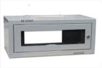 6U 300 + 200MM Collar Swing Frame Wall Box Including Fans And Power Grey
