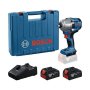 Bosch 18V Cordless Impact Wrench 1/2" Set Gds 18V-780