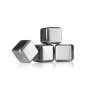 Vacuvin Vacu Vin 4-PIECE Stainless Steel Whiskey Stones