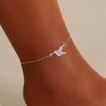 Christmas Boho Cute Bird Anklet For Women - 1PC No Plating Alloy Anklet For All Seasons - Ideal Gift For Birthday And Holidays N