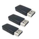 Fueran Displayport Headless Ghost Display Emulator For PC 4K Dp Dummy Plug 3840X2160@17HZ DP-3P-