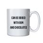 Rum And Chocolates Coffee Mug - Best Funny Novelty Cup - Ideal Gift Idea