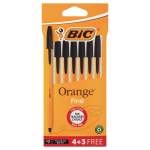 BIC Orange Fine Ball Pen Black - Think Ink