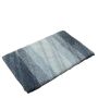Gradient Blue And White Striped Non-slip Absorbent Doormat Bath Mat 51X76CM