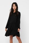 Jacqueline De Yong Peanut Tiered Dress - Black