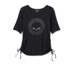 Women’s Willie G Skull Tie Knit Top