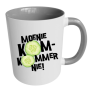 Kom-kommer - Printed Grey 2 Tone Mug