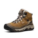Keen Women's Targhee 4 Mid Height Durable Comfortable Waterproof Hiking Boots Coyote peach Fuzz 10