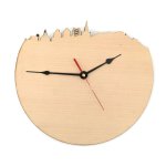 Stellenbosch Silhouette Wooden Wall Clock