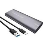 Cipherx External SSD Stick LED Rgb M.2 Nvme & Sata Ngff USB Enclosure – New