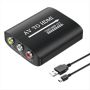 Rca To Hdmi-compatible Adapter Av To Hdmi-composite Converter