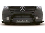 Merc Sprinter 2019+ Black Coated Nudge Bar Asb