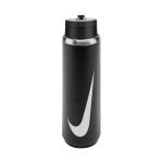 Nike Ss Recharge Straw Bottle 710ML Refresh - Black black white