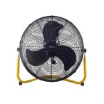 Alva Air 50CM Black With Yellow 160W Floor Fan