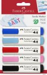 - Textile Fabric Markers Baby Colours Set 5