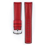 Tiger Calf Watch Strap In Red - 20MM