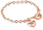 NNJ3 - Rose Gold Stainless Steel Personalized Bracelet
