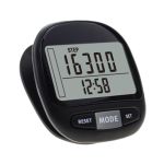 Getuse Sport Pedometer For Walking Digital Step Counter With Back Clip Portable Fitness Tracker For Men Women Seniors
