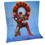 Personalised Fleece Blanket Superhero Iron Man