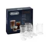 De'Longhi Delonghi Set 0F 6 Hot & Cold Coffee Glasses Collection - DLSC326