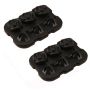 Brick And Stone Rose Home Ice Box Whisky Ice Hockey Ice MOLD-2PCS