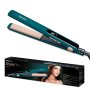 Beurer Hs 50 Ocean Hair Straightener: Ceramic Keratin Flat Iron With Temperature Control In Ocean Blue