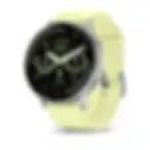 Garmin Venu 4 45 Mm Gps Smartwatch Silver With Citron Band