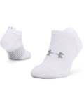 Unisex Ua Armour Dry Run No Show Socks - WHITE-100 Md
