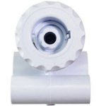Jet 50X32MM Swivel Scallop Wht
