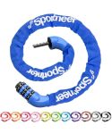 Sportneer Bike Lock: 5 Digit Combination High Security Anti Theft Bike Chain Lock - 3.2 3.6 4FT Heavy Duty Resettable Keyless Bi