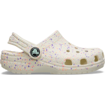 Classic Glow Paint Splatter Clog Kids Age 5+ - Summit White multi J6