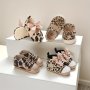 Casual Leopard Comfortable Sneakers For Baby Girls Lightweight Non Slip Shoes For Indoor Outdoor Walking Spring And Fall