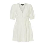 Ivory Short Sleeve MINI Dress